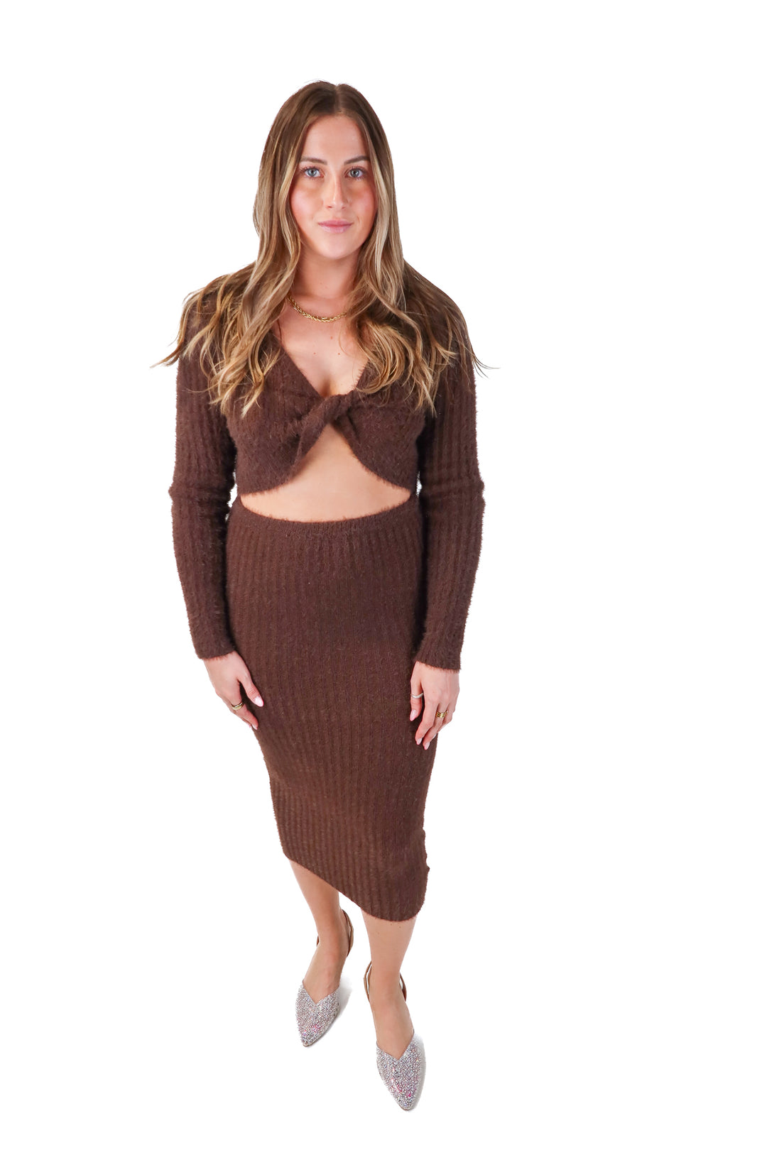carli bybel X missguided fuzzy set NWT (6)