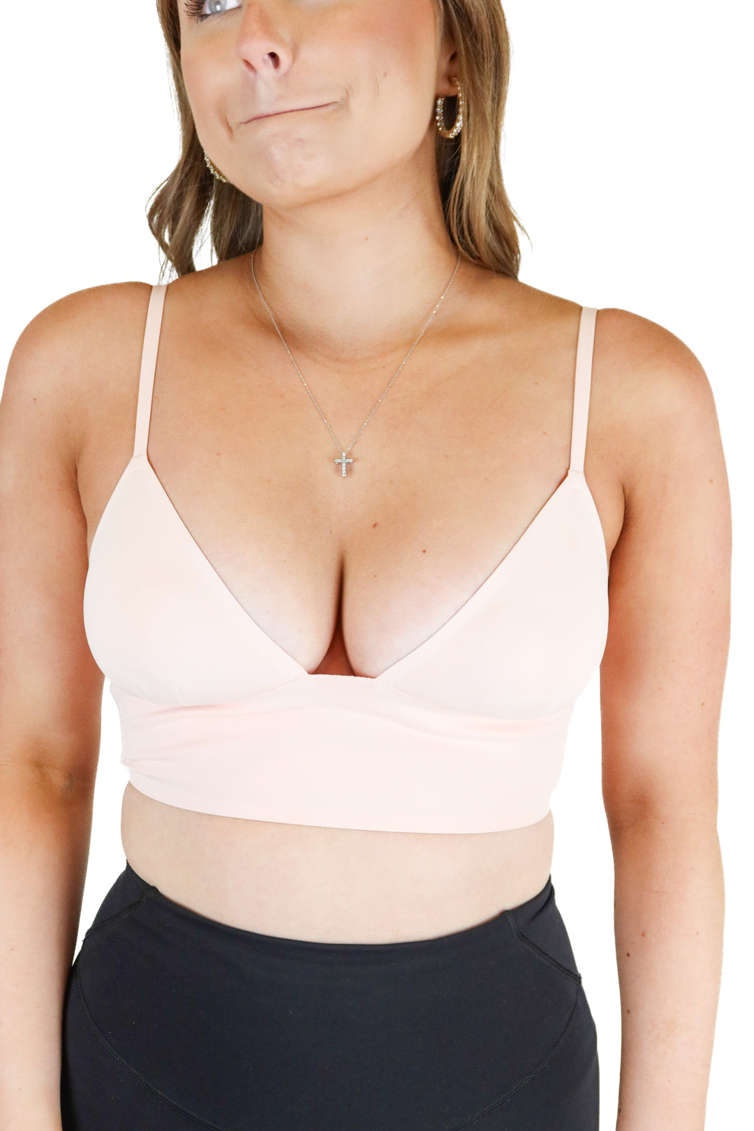 free people intimates blush bralette NWT (xs)