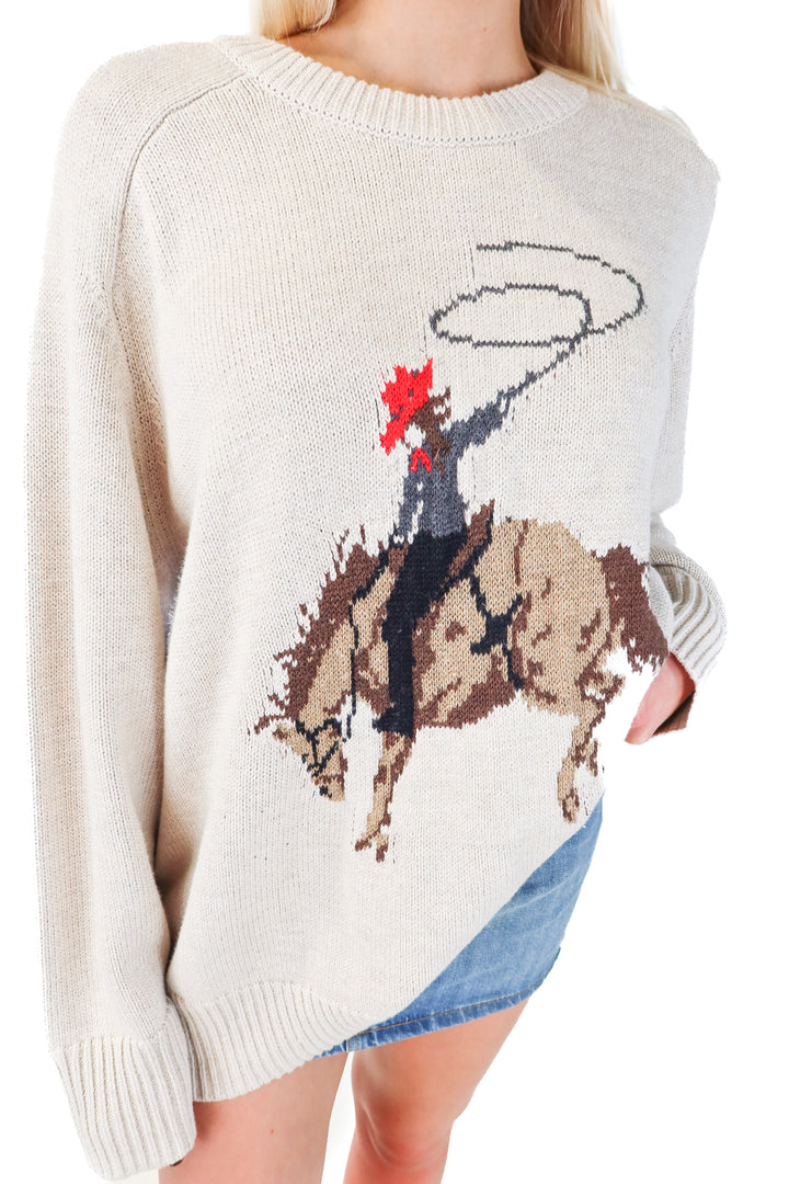 abercrombie & fitch western sweater (XXL; retail $70)