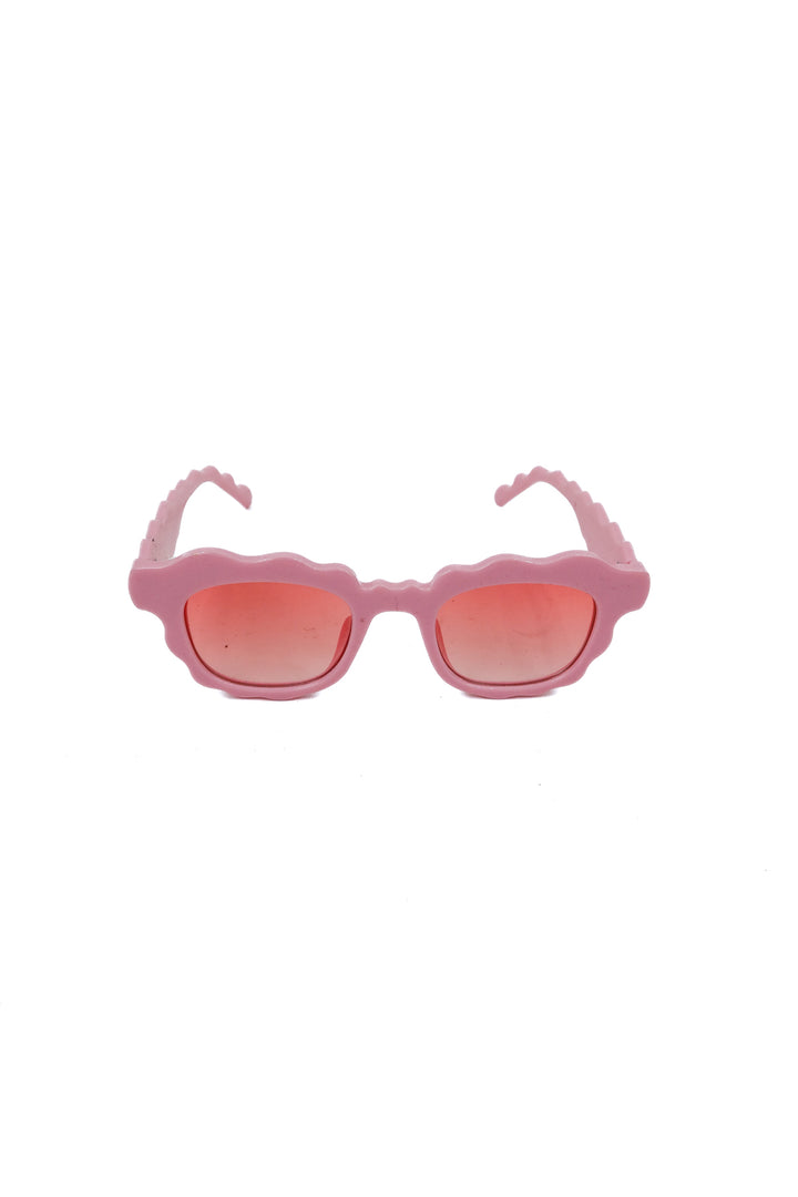 pink scalloped sunglasses