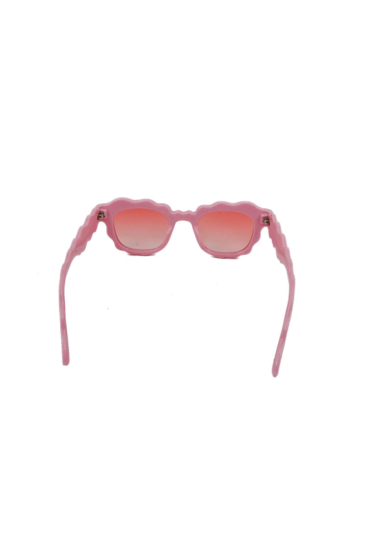 pink scalloped sunglasses