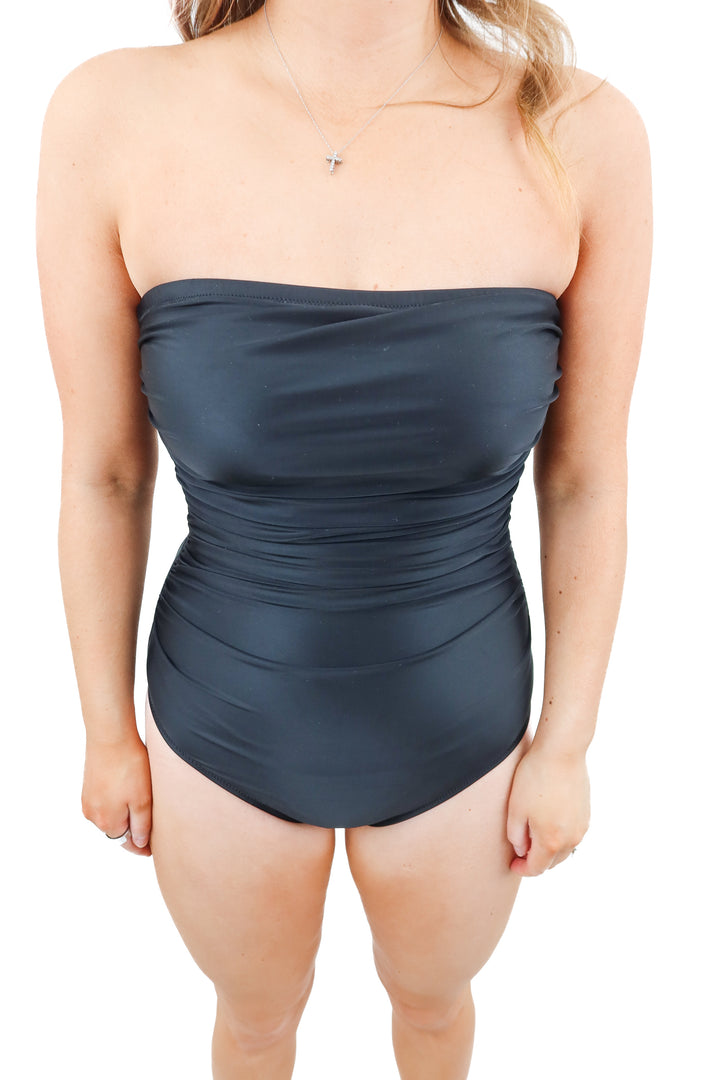 Jcrew black strapless swimsuit (2)