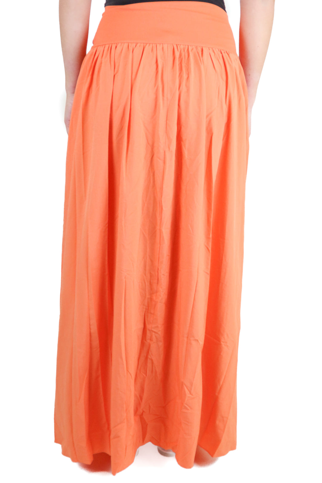 halara coral wrap maxi skirt NWT (S; retail $44.95)