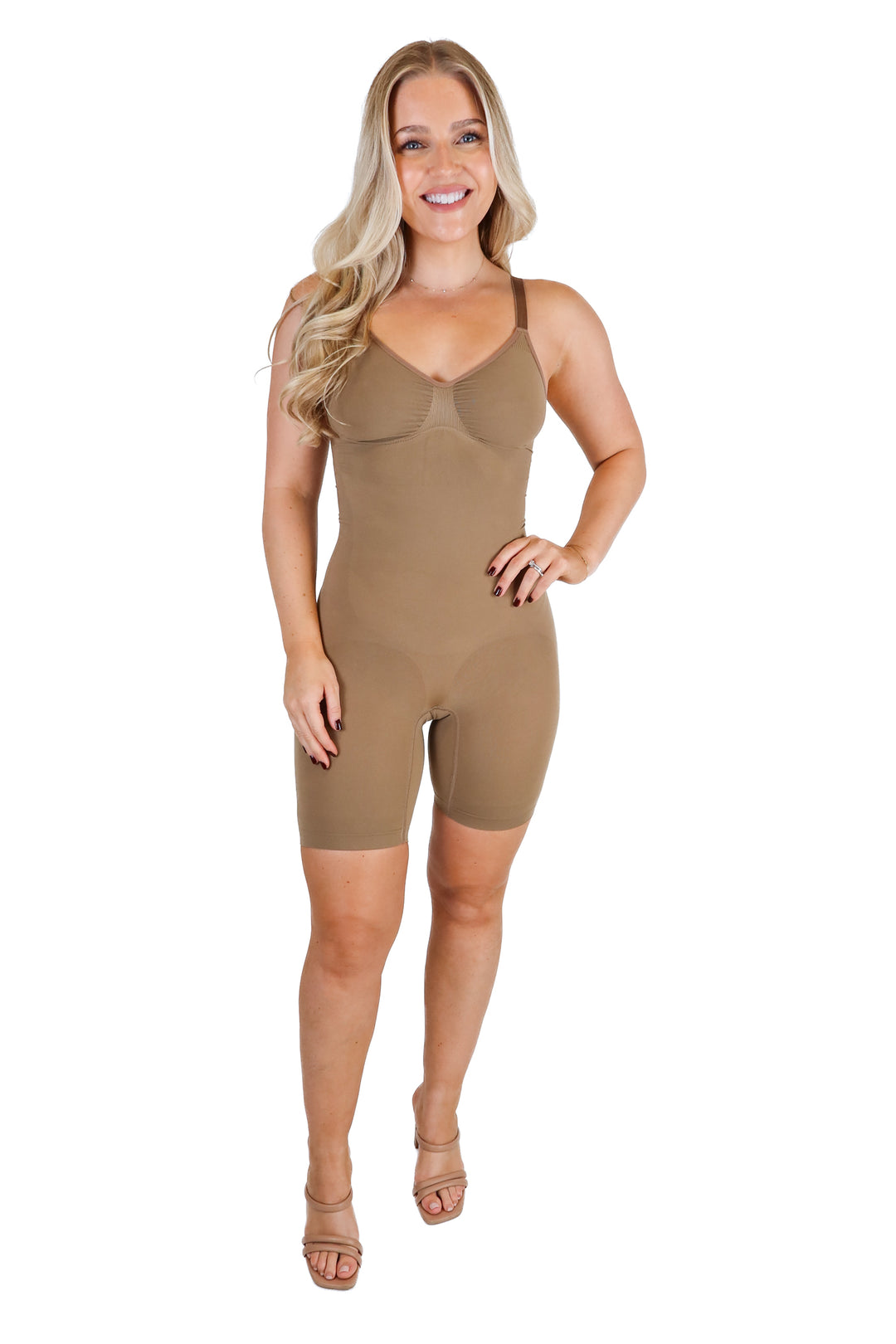 Pumiey Nude Shape wear Bodysuit (S/M)