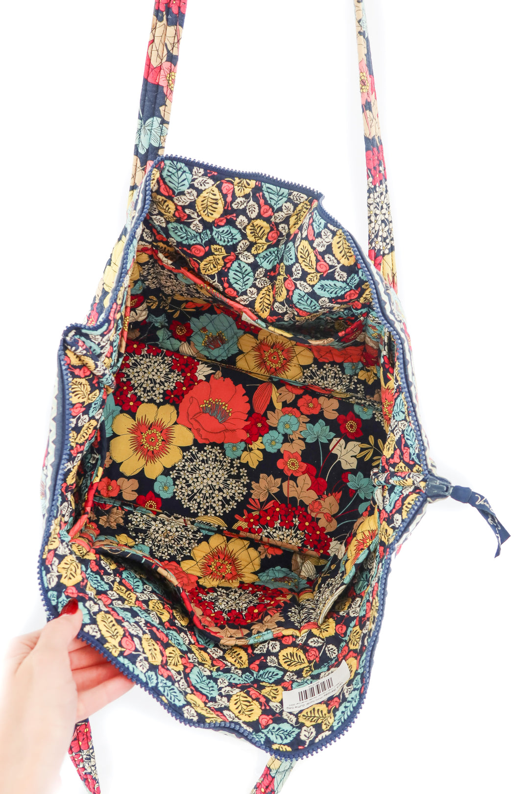 Vera Bardley mini floral duffle bag