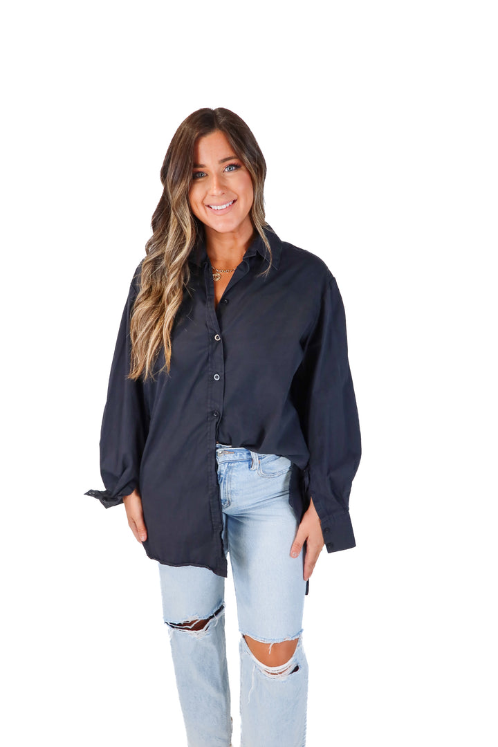 misspap black oversized button up (12)
