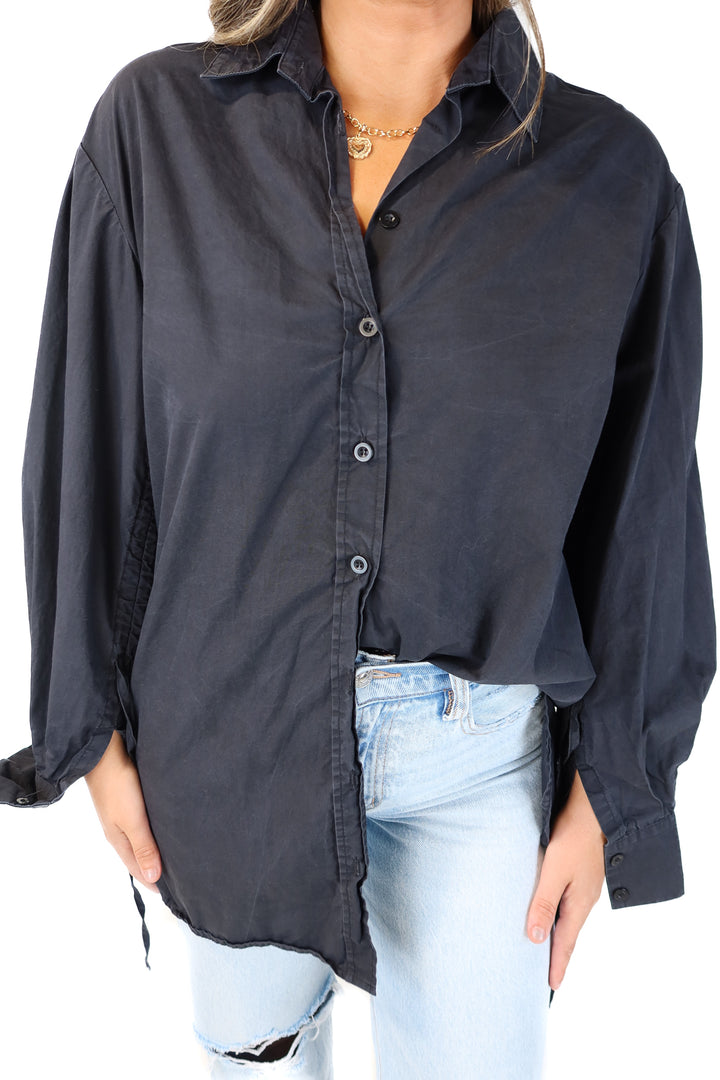 misspap black oversized button up (12)