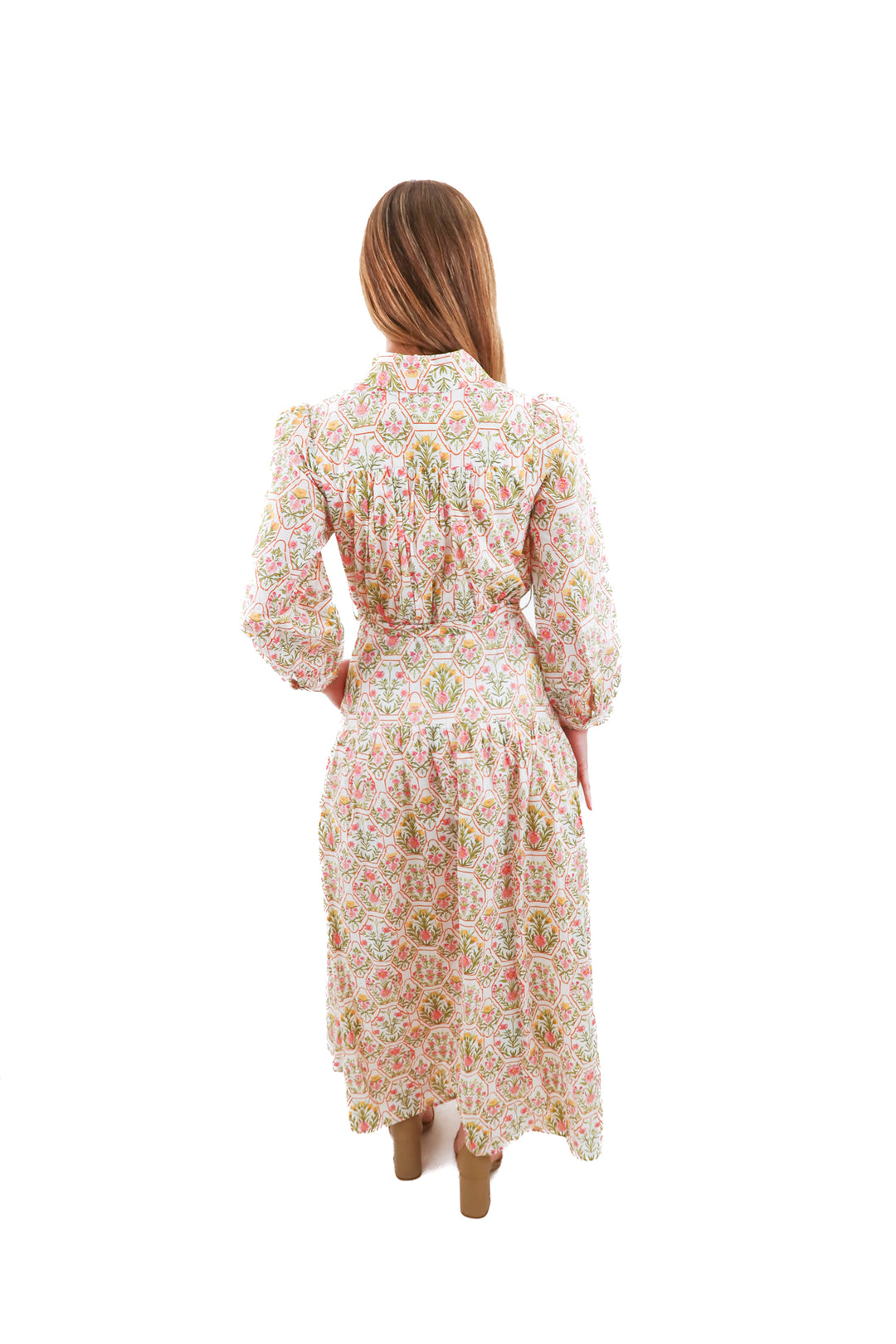avara floral lula maxi dress nwt (xs; retail $124)
