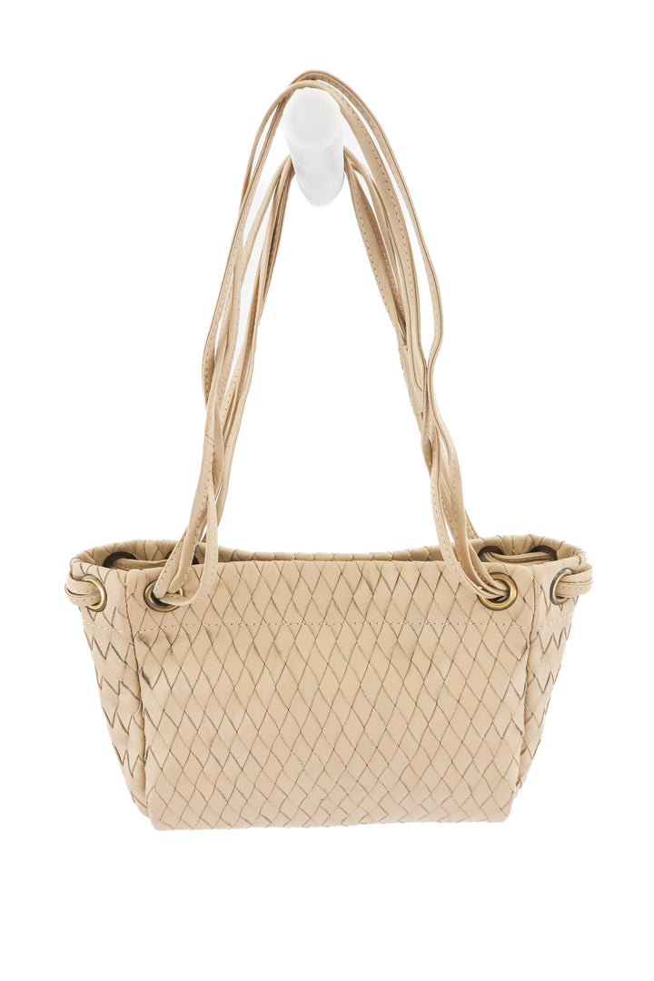 Mandrn woven cream purse NWT (retail $219)