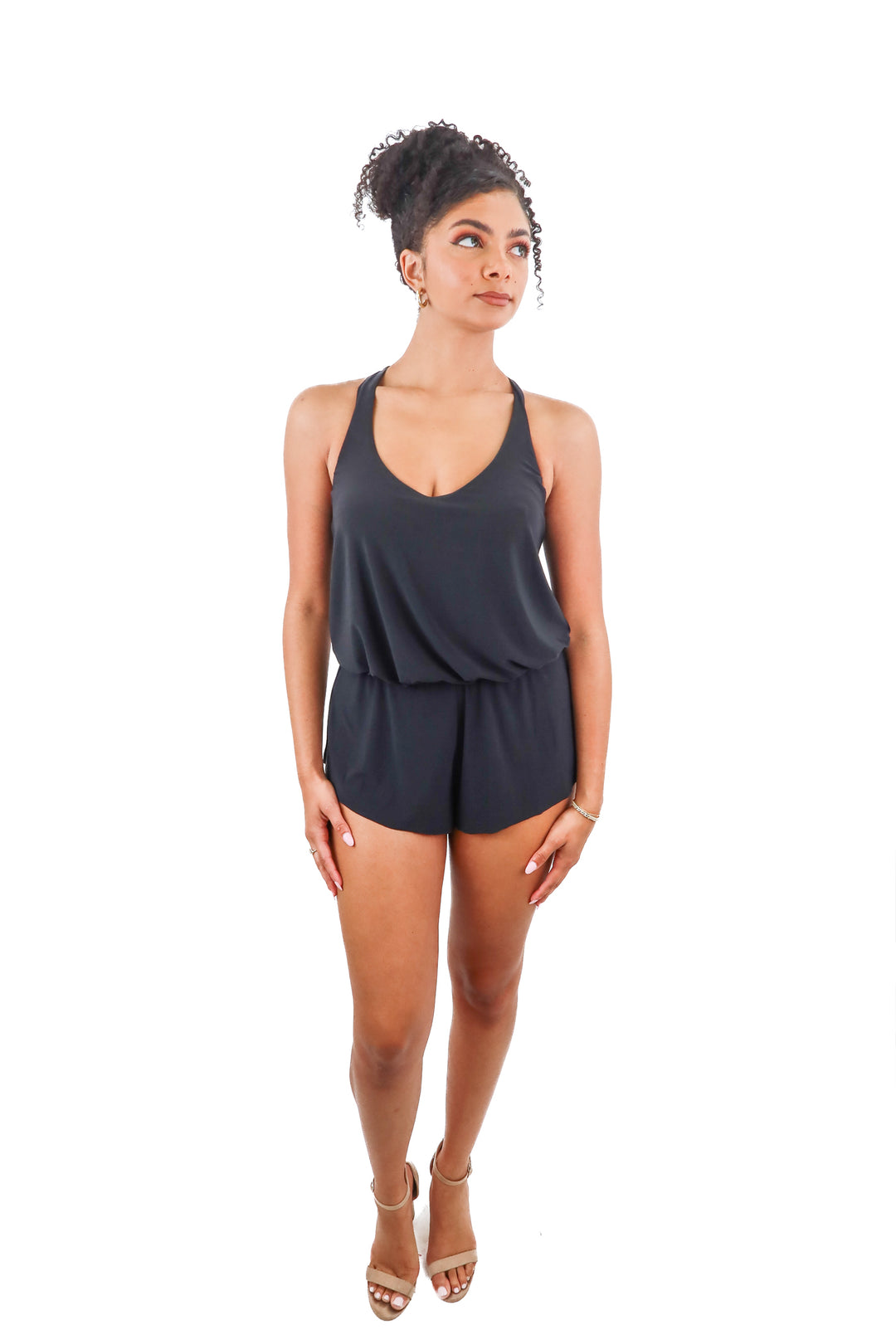 aquagreen black swim dress NWT (s; retail $45)