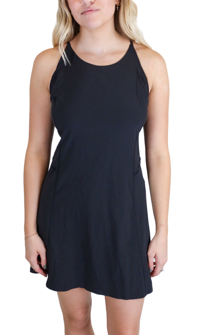 Athleta Black Infinity Active Dress (S)