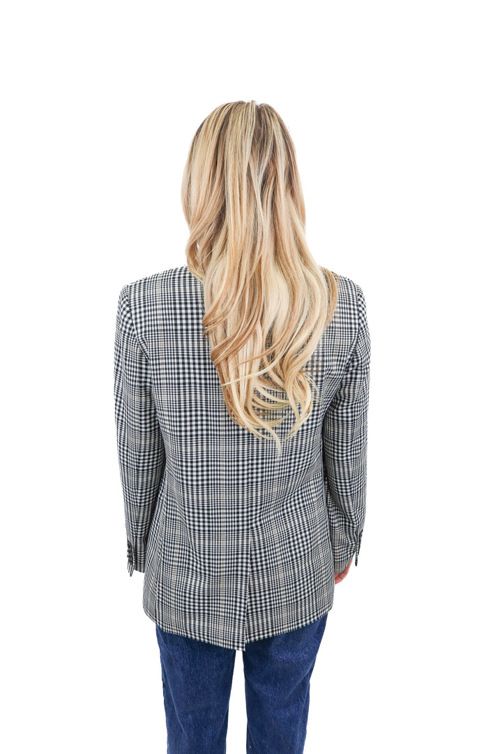 M.M. Lafleur houndstooth blazer (4; retail $349)