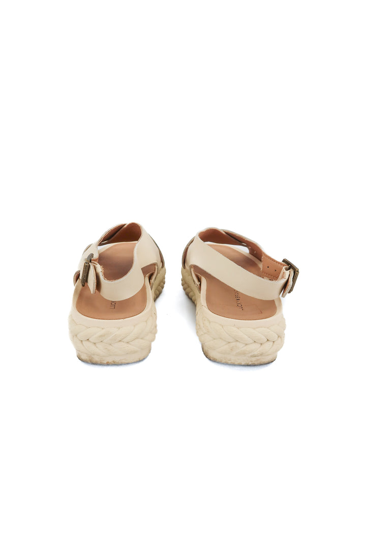 Lucky Brand braided nude suede sandals (7)