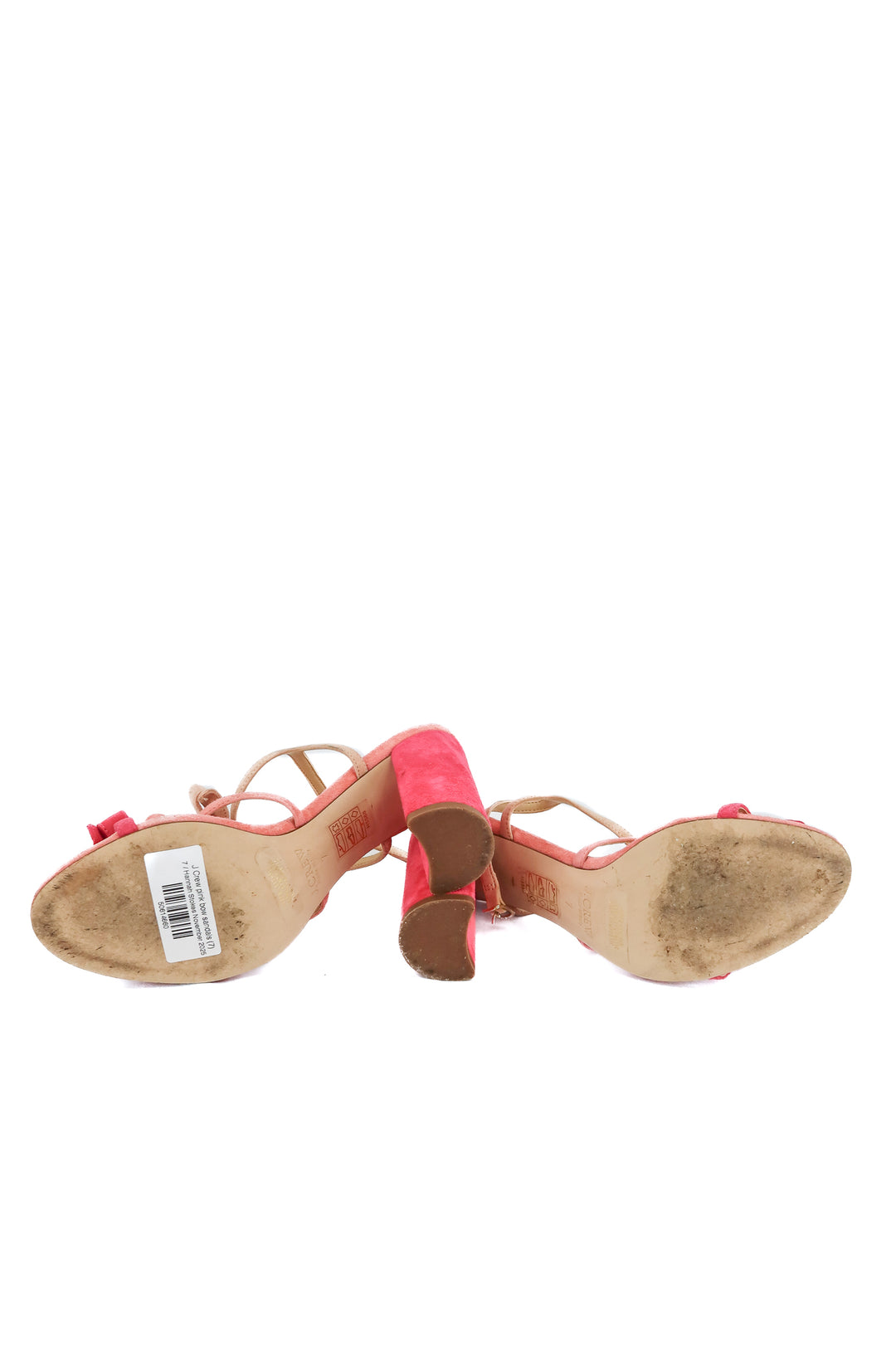 J Crew pink bow sandals (7)