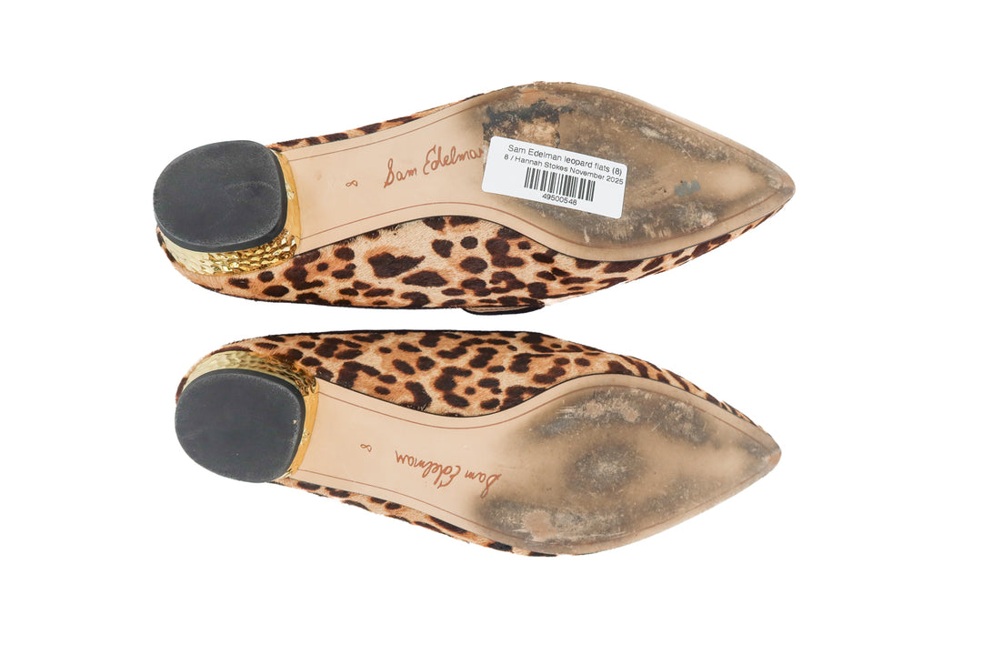 Sam Edelman leopard flats NWT (8)