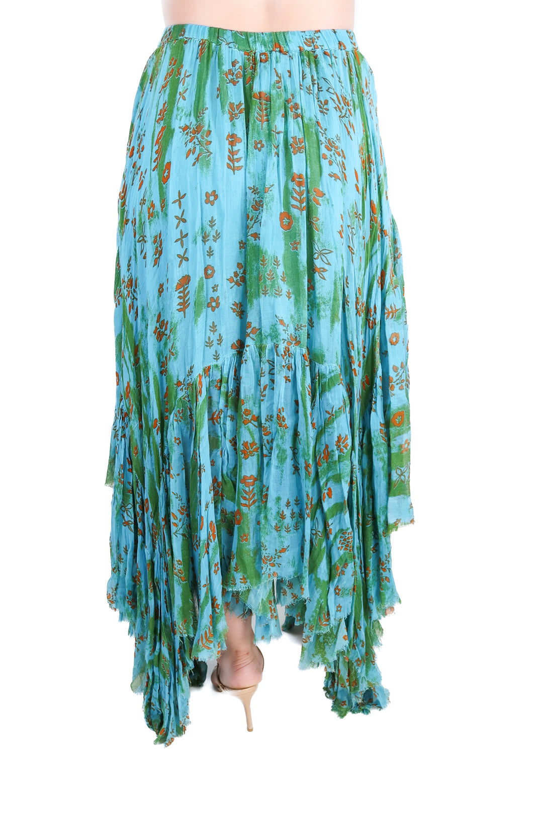 Free People blue layered skirt (s; retail $128)
