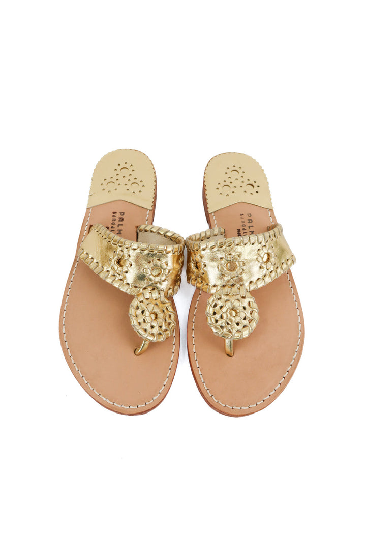 Palm Beach gold sandals (7)