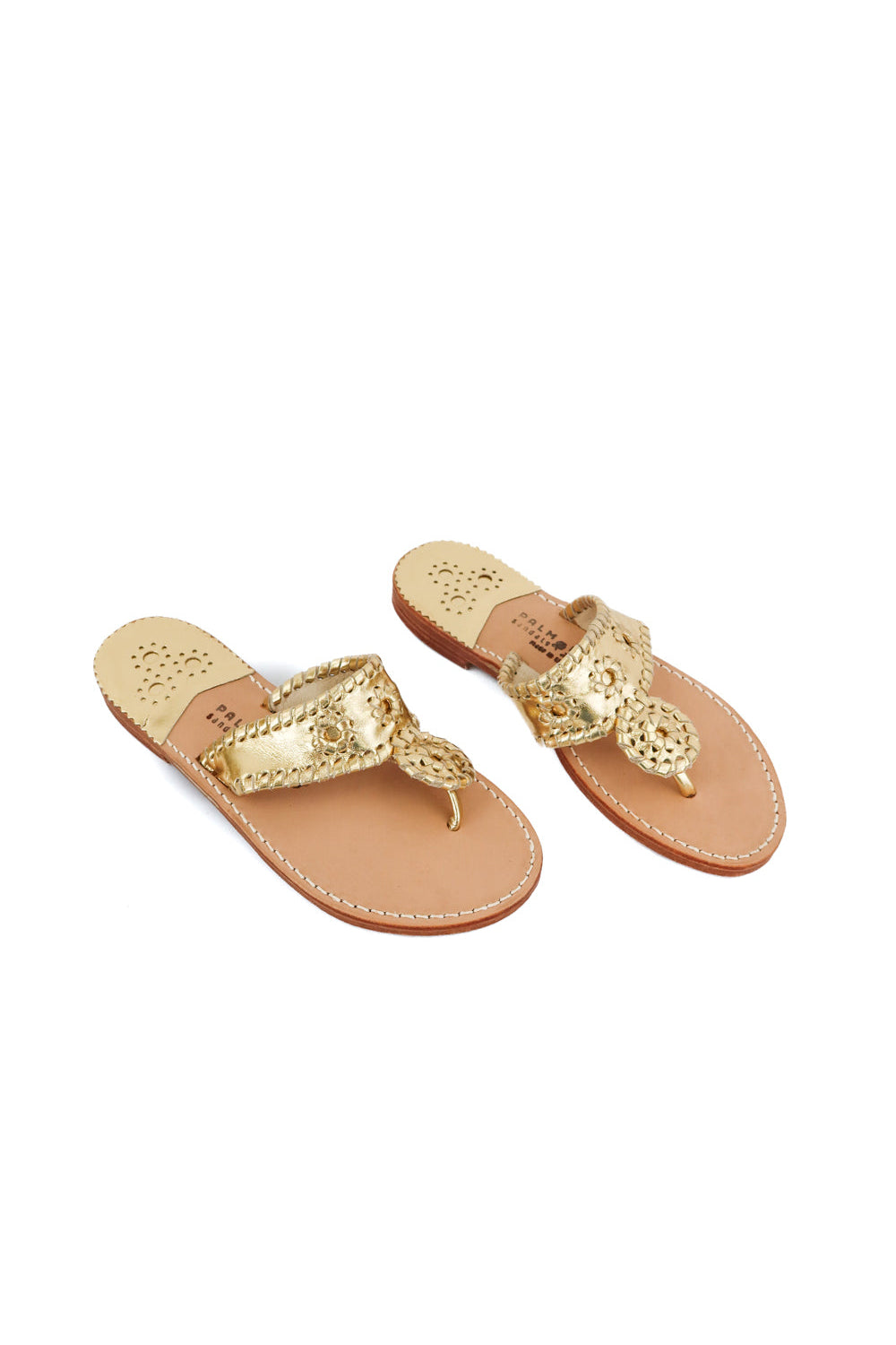 Palm Beach gold sandals (7)