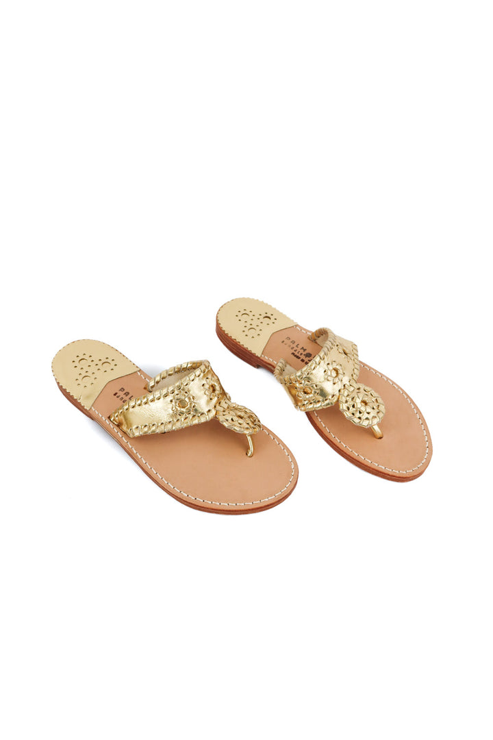 Palm Beach gold sandals (7)