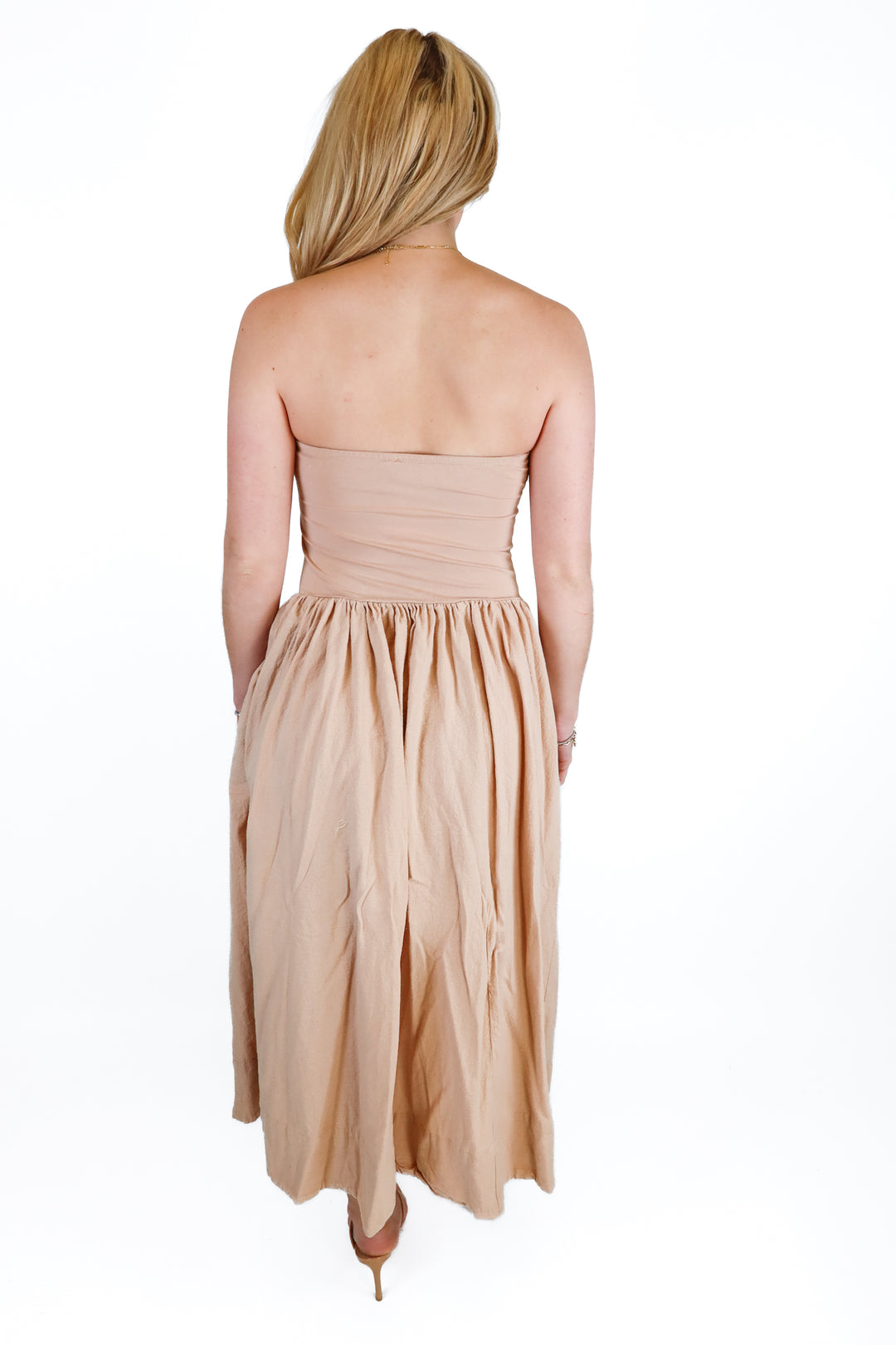 Free People drop waist maxi dress (s; retail $78)