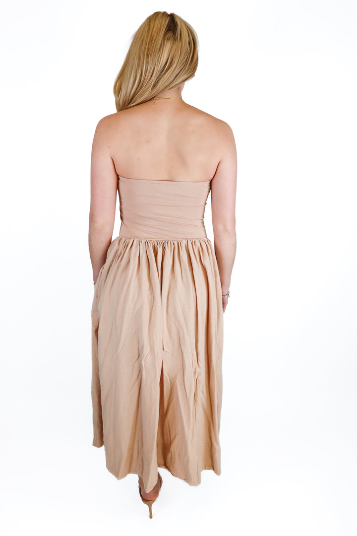 Free People drop waist maxi dress (s; retail $78)