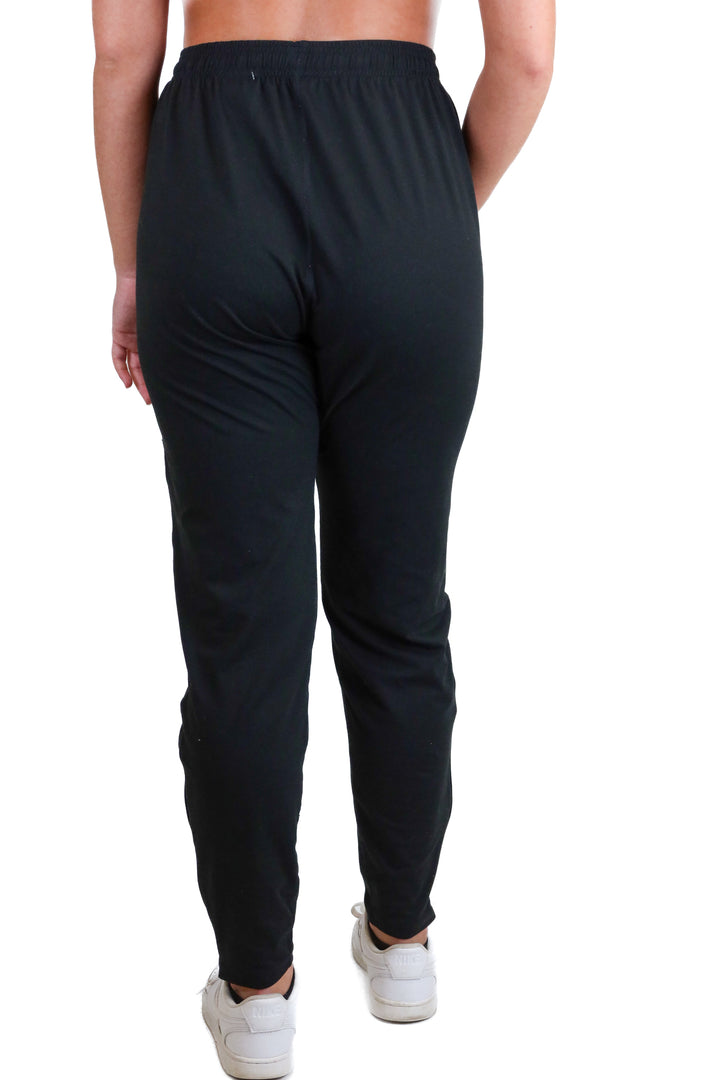 nike dri-fit black joggers (s)