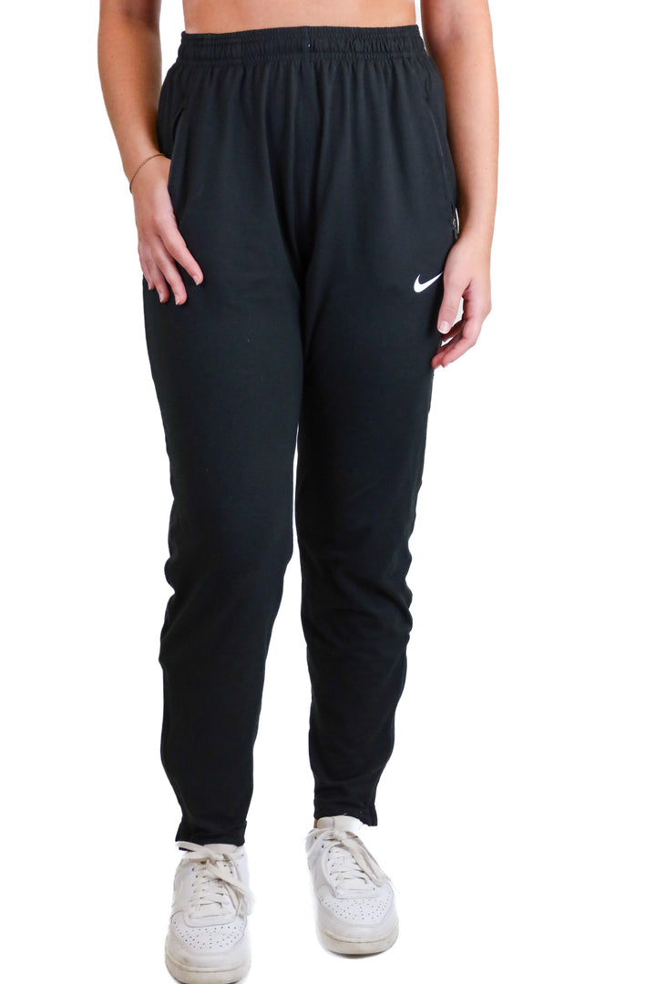 nike dri-fit black joggers (s)