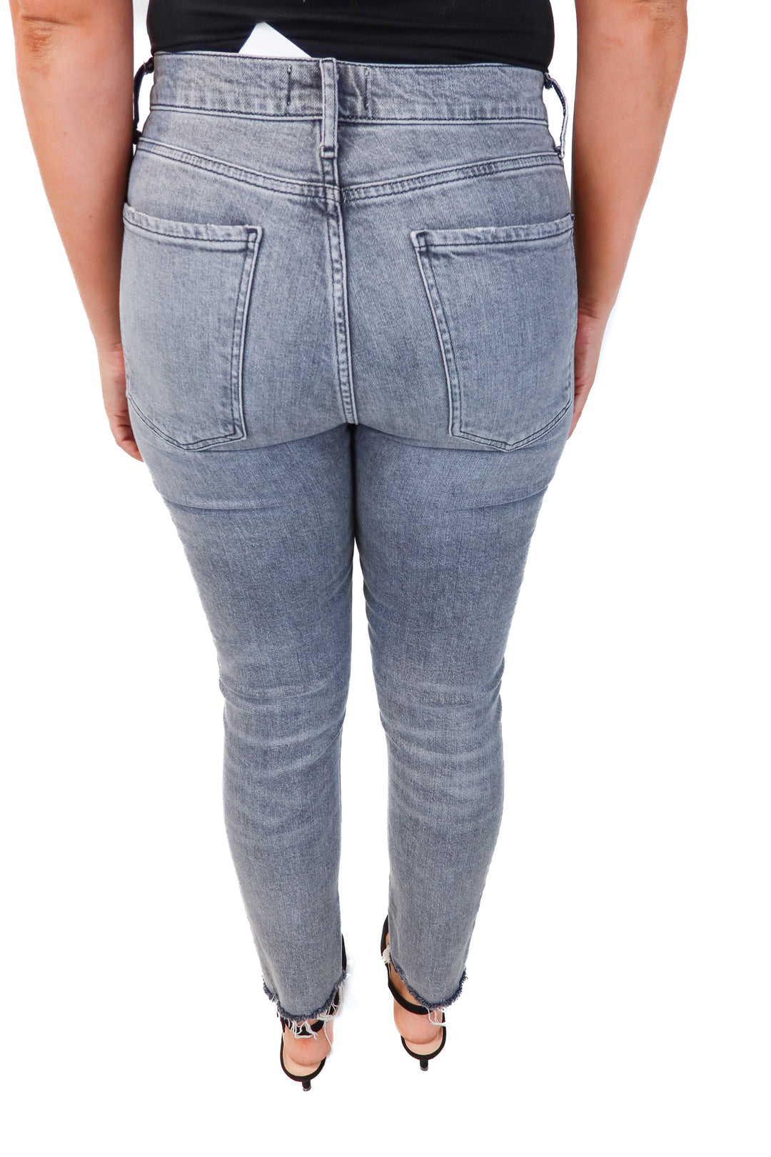 agolde grey straight skinny jeans (29)