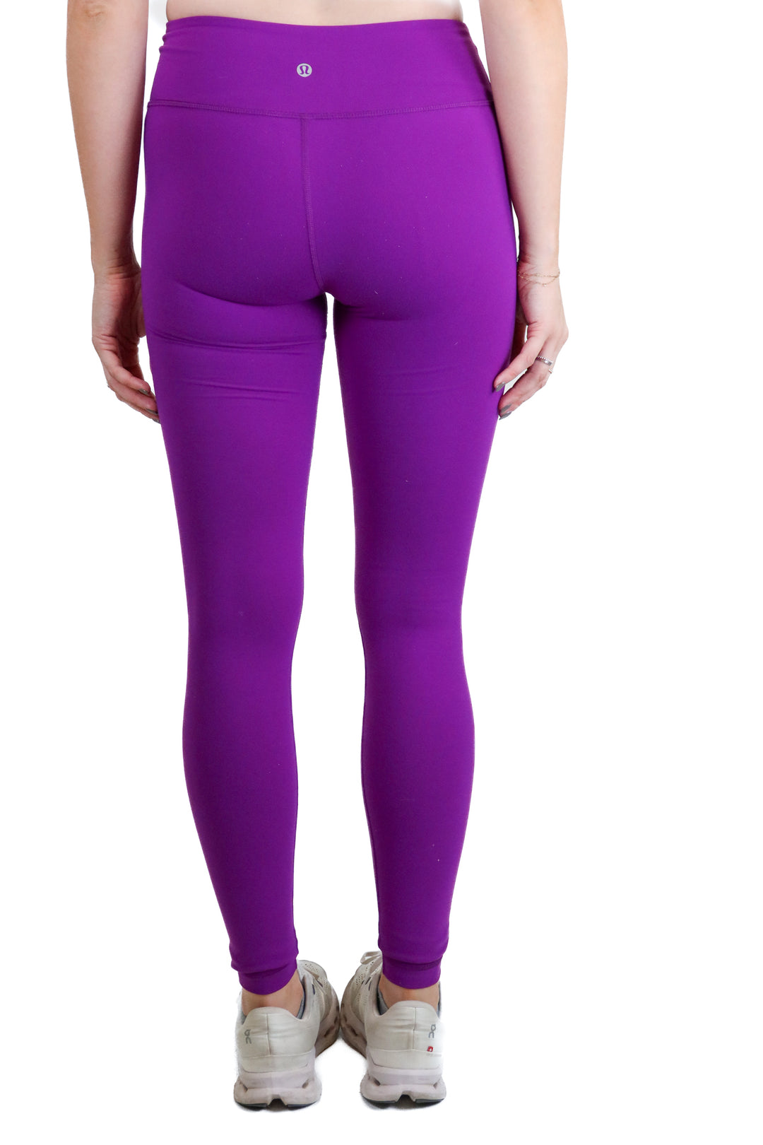 Lululemon dark purple leggings (4)