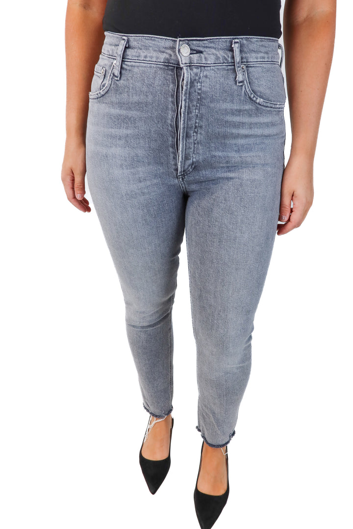 agolde grey straight skinny jeans (29)