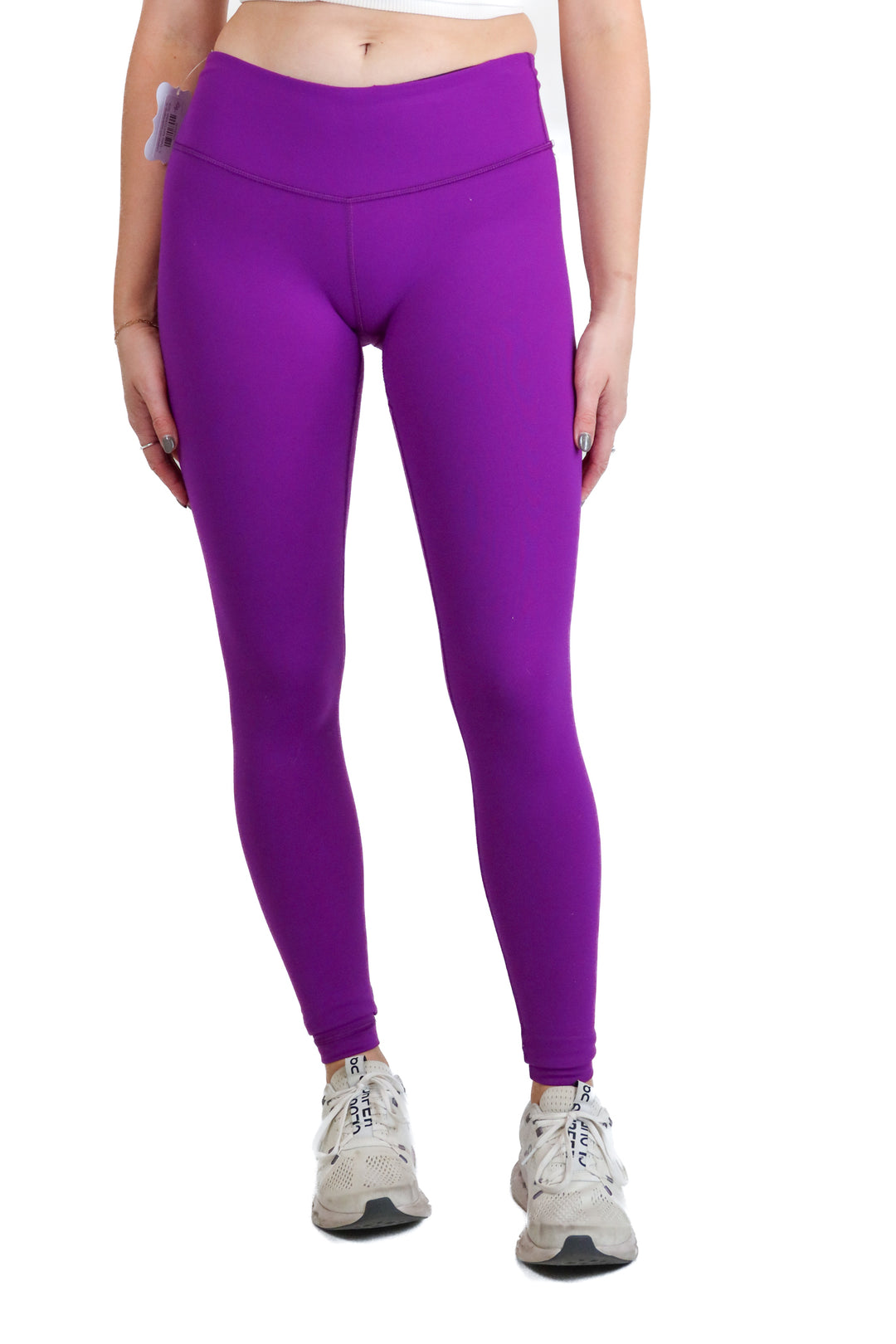 Lululemon dark purple leggings (4)