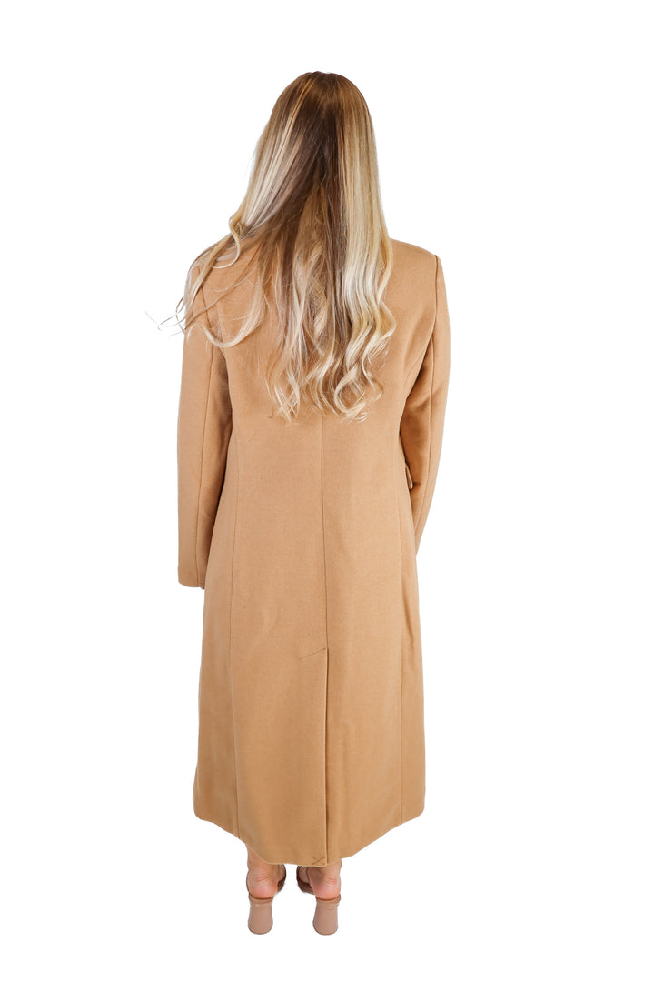 Sam Edelman Camel Long Coat NWT (M; Retail $220)
