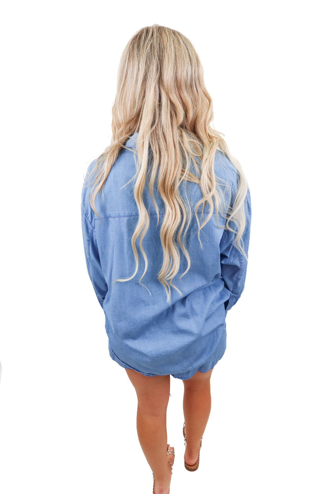 Thomas Wakeford denim set (S; retail $400)
