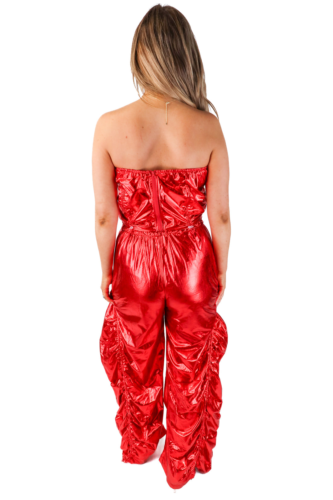 SOLD halfheart red metallic set (L)