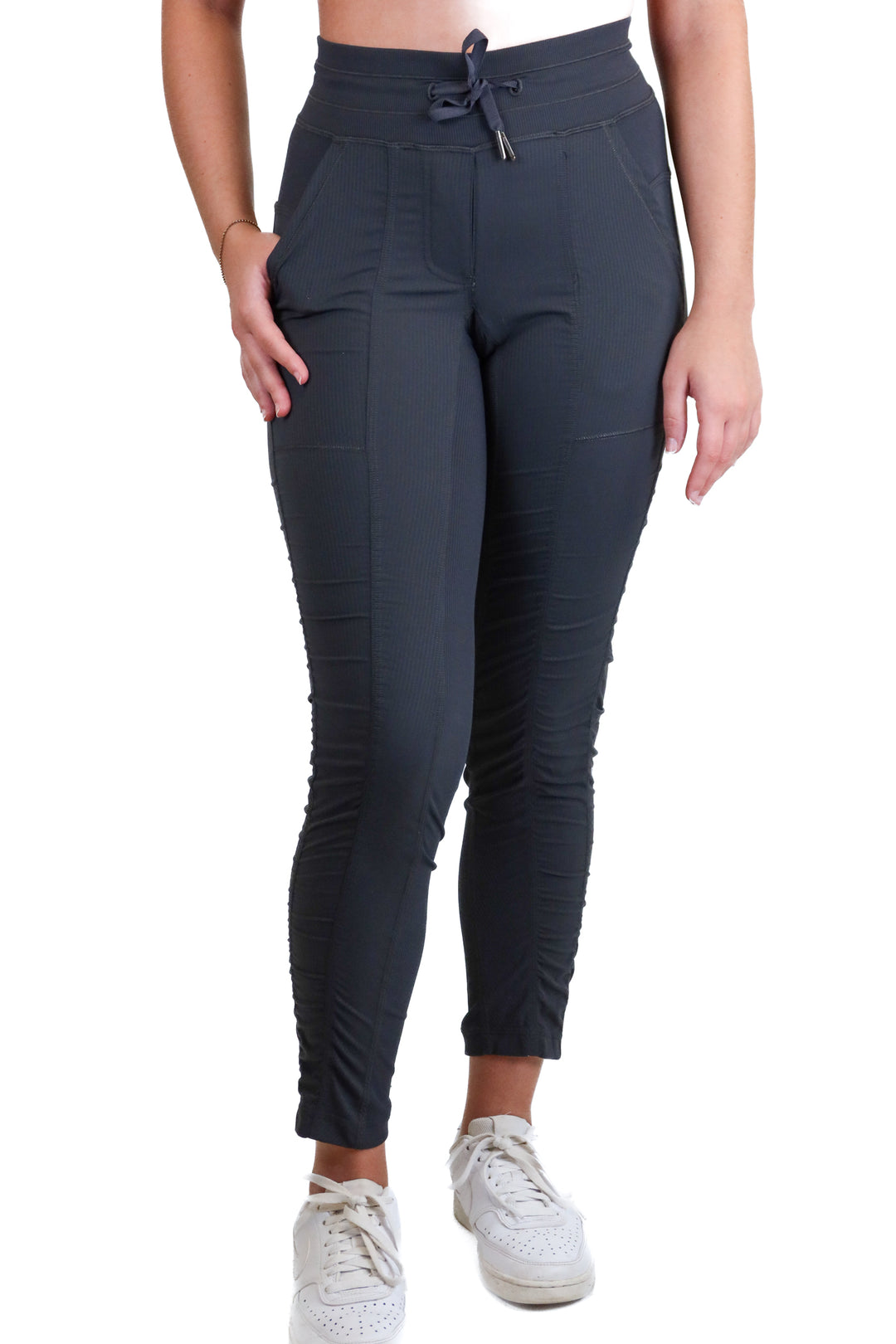 Lululemon dark grey dance studio joggers (2)