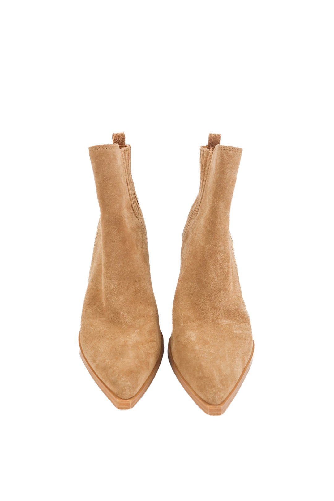 Marc Fisher suede booties (7; retail $129)