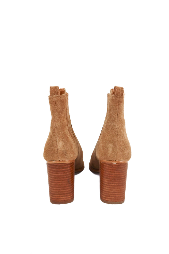 Marc Fisher suede booties (7; retail $129)