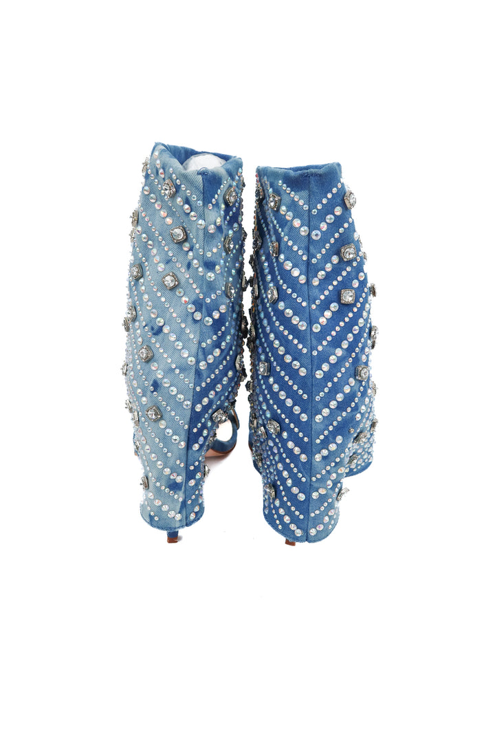 azalea wang denim rhinestone heels (9)