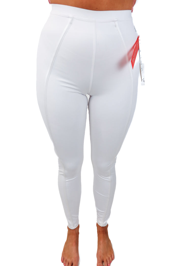 good american white leggings NWT (S; retail $119)