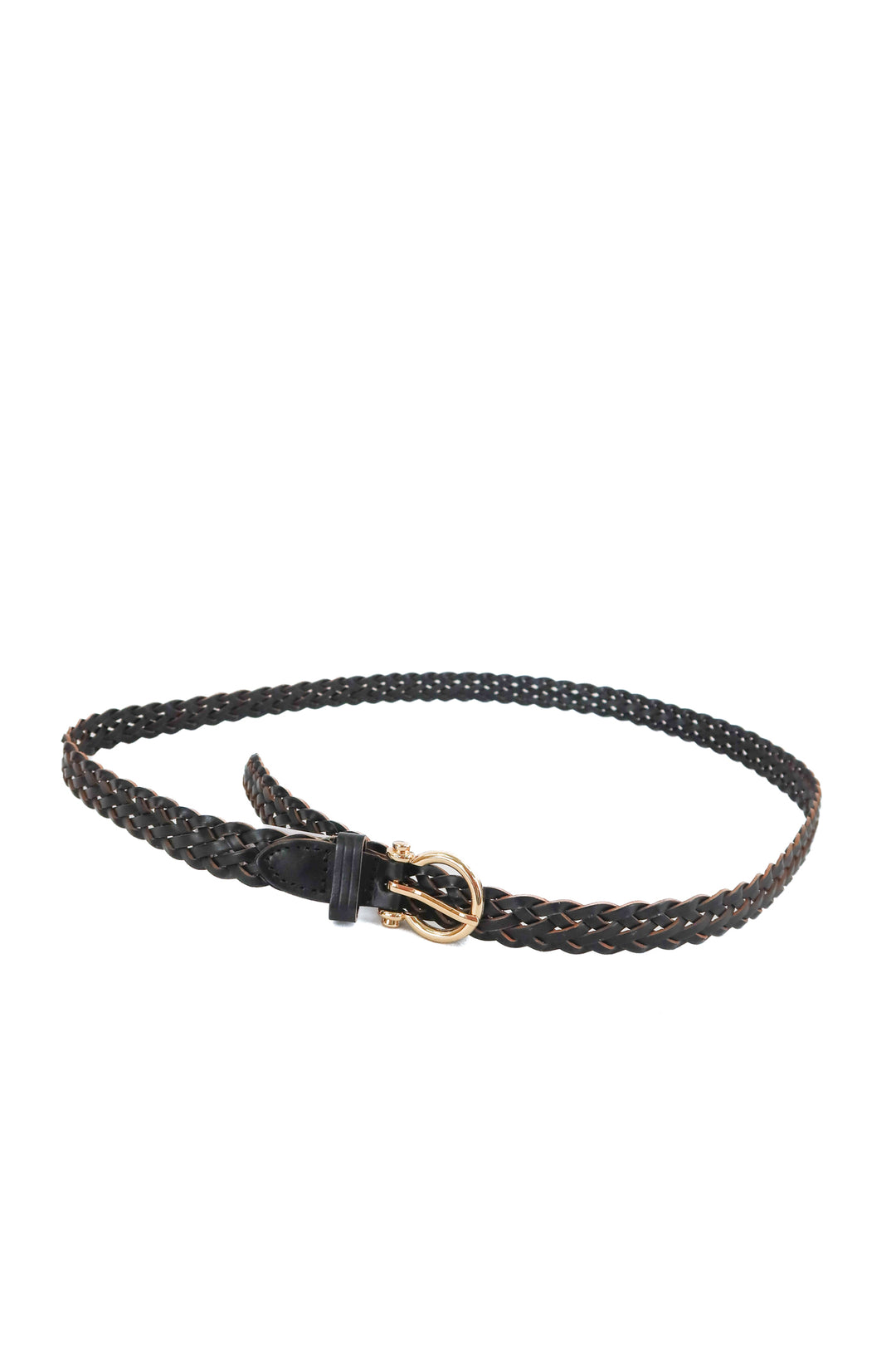 black weave belt