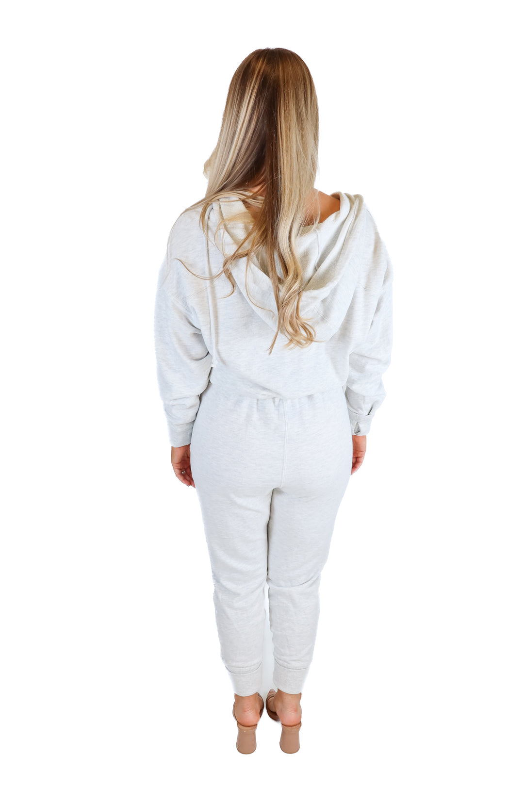 Free People Movement light grey jumpsuit NWT (s; retail $98)