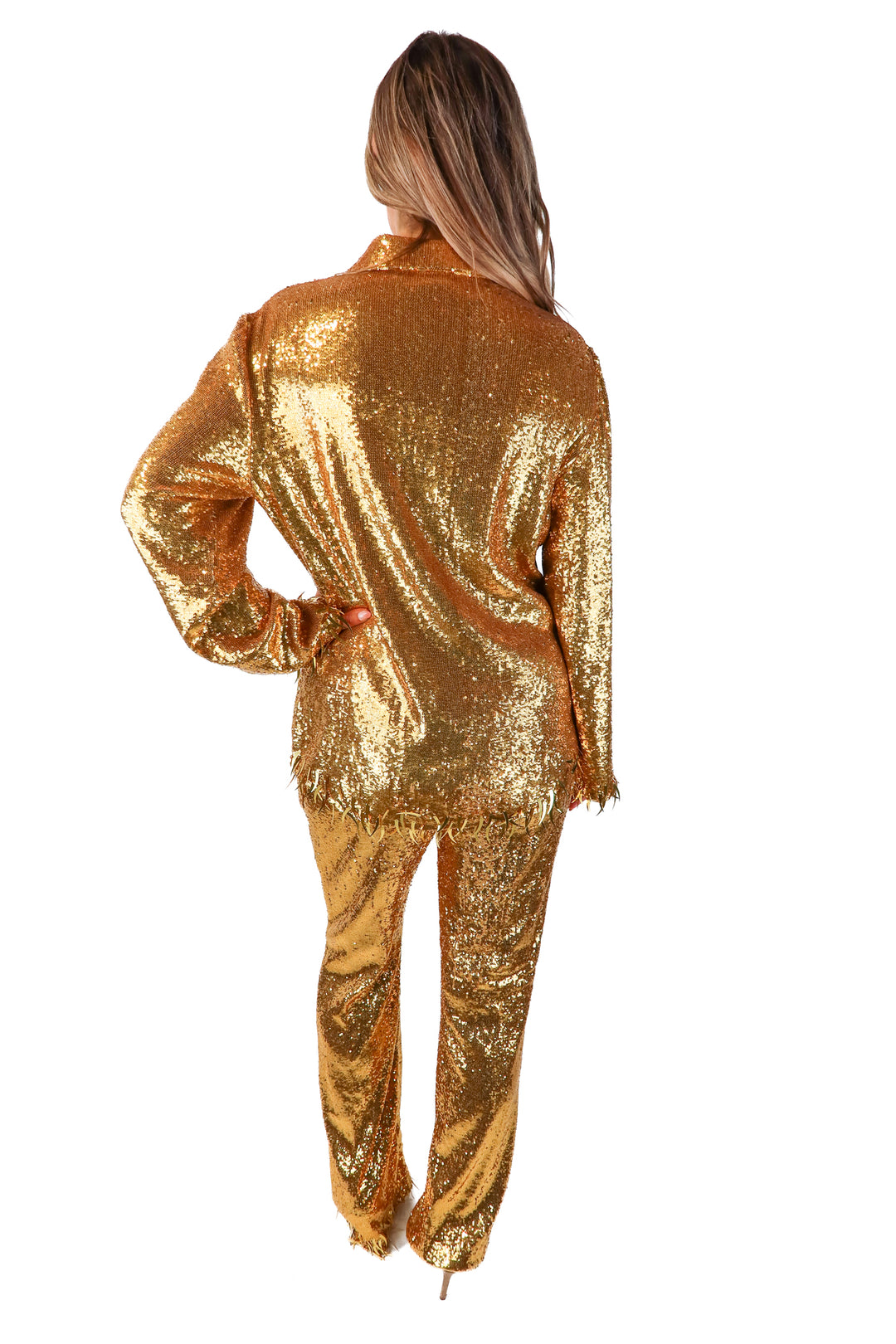 AUCTION novaluxe gold sequin set (xl)*- ends 5/20 at 8pm CT