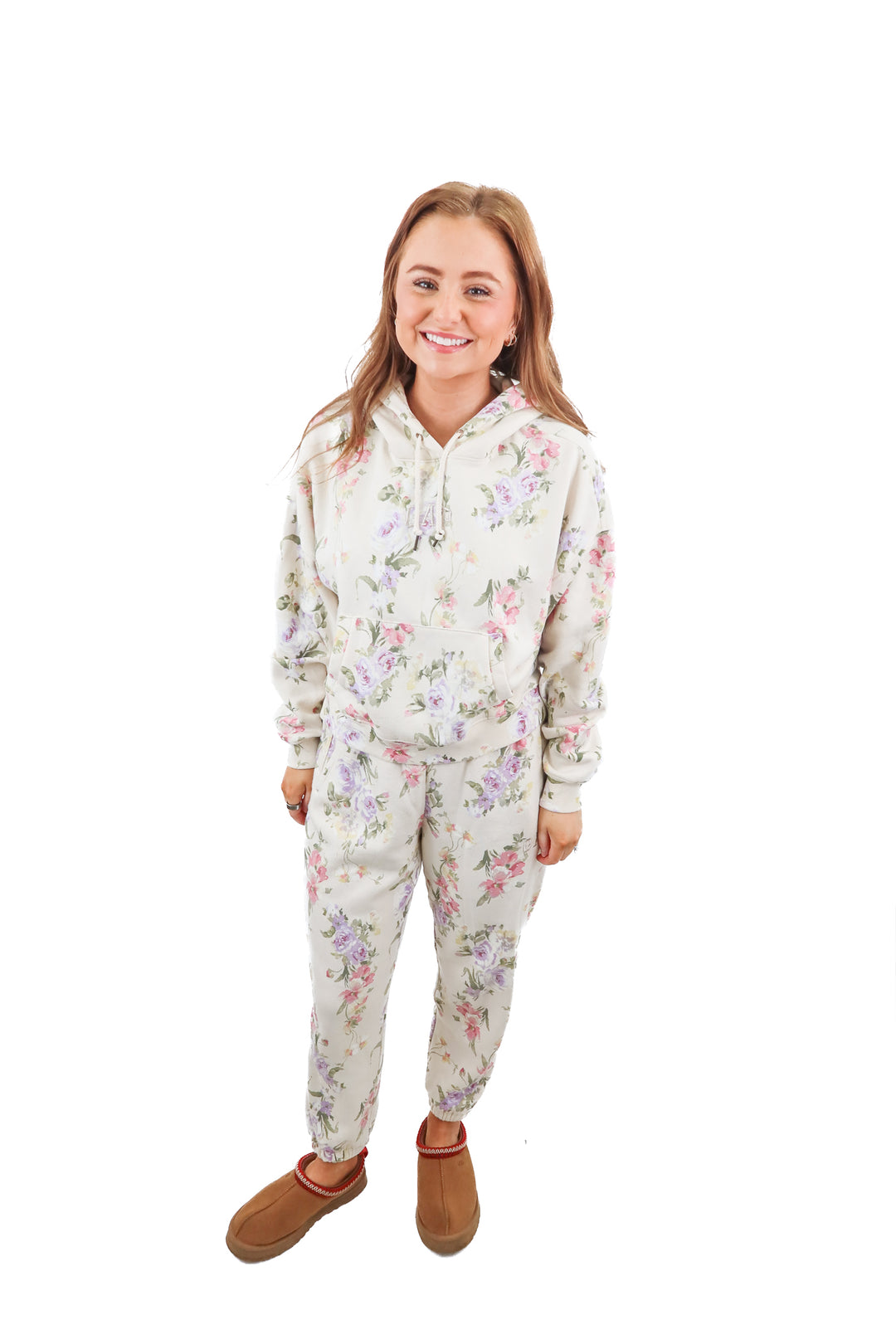 Gap x LoveShack Fancy floral sweat set (XS)