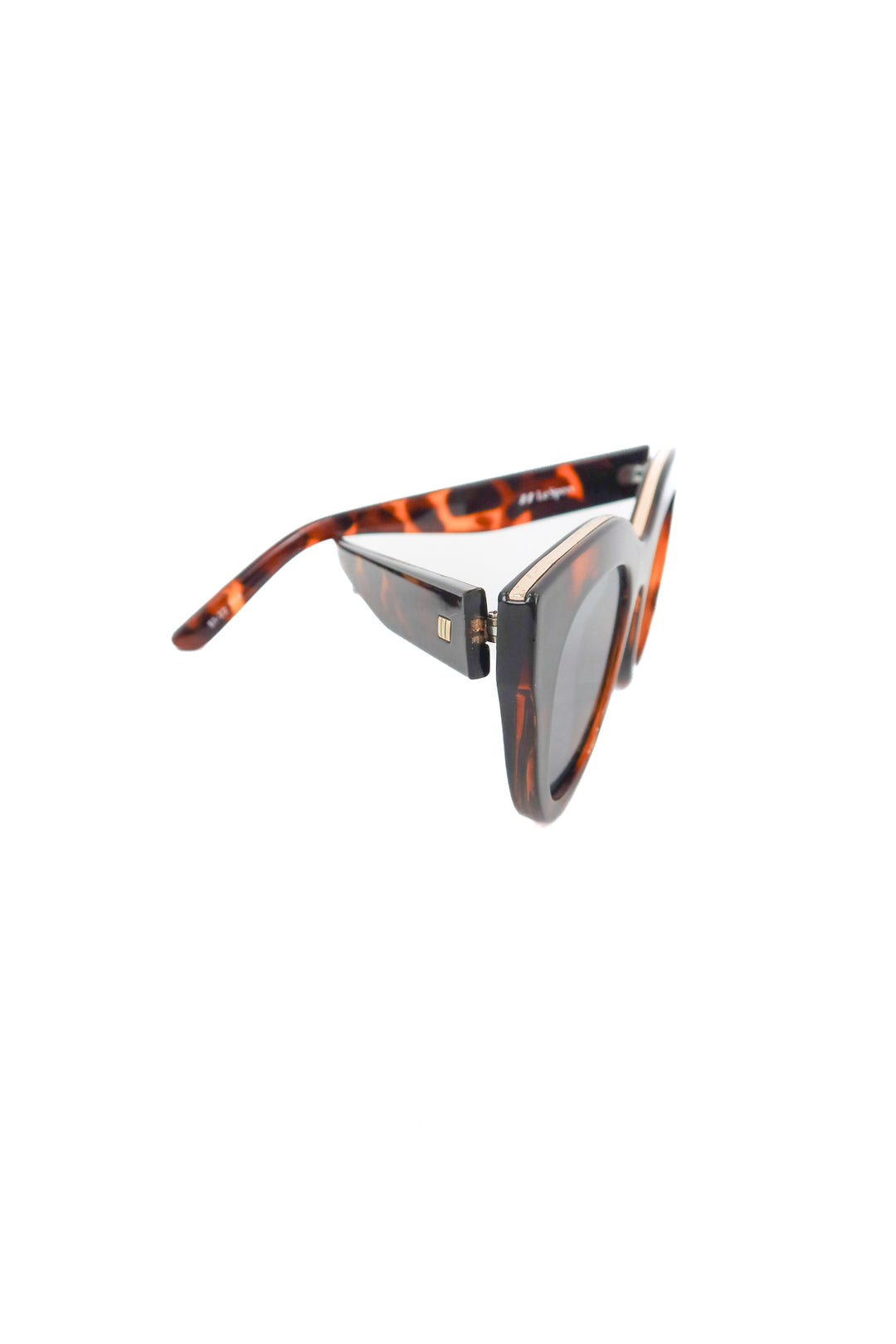 le spec brown air heart sunglasses (retail $90)