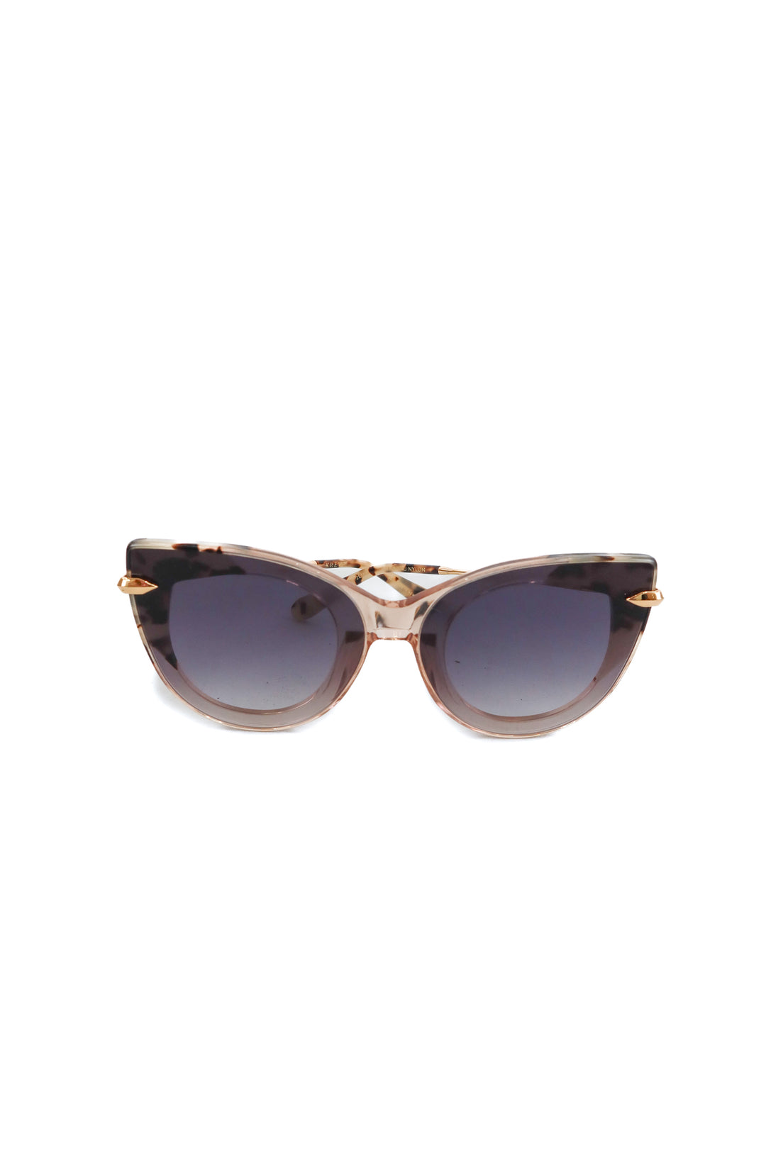 krewe laveau nylon petal/oyster sunglasses (retail $325)