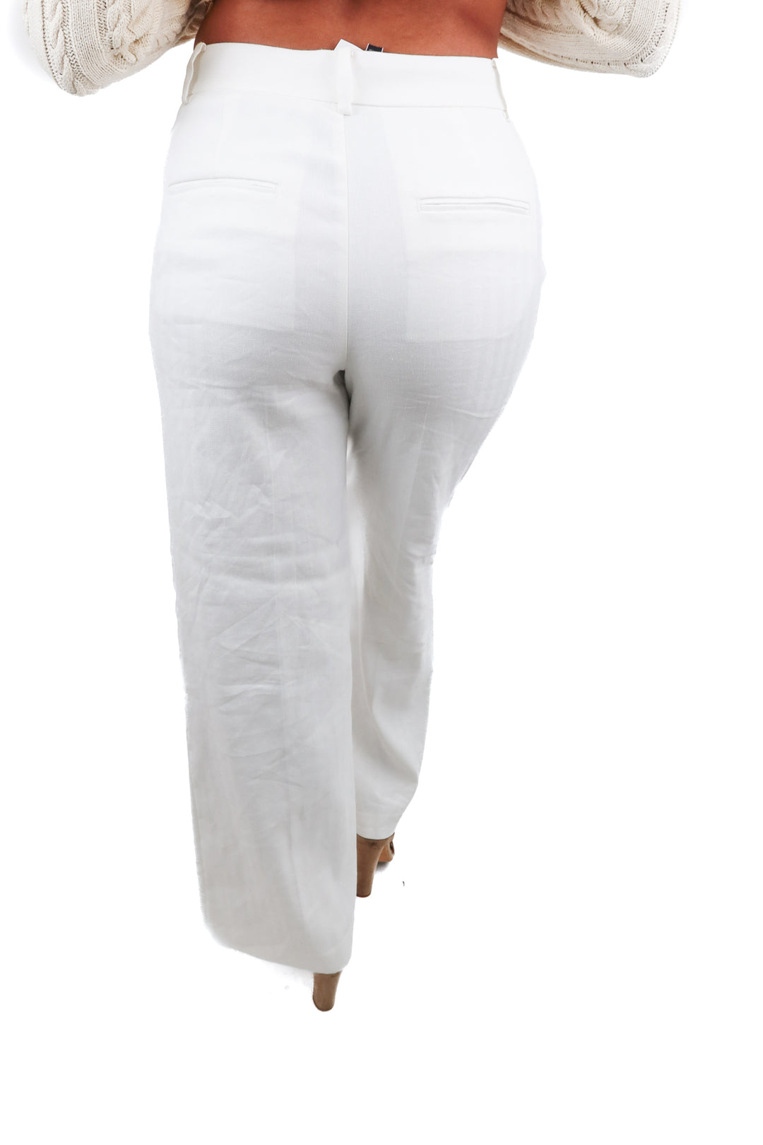 Ann Taylor white trouser pants NWT (4)