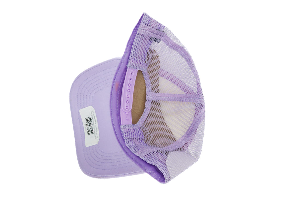 my vibe right now purple trucker hat