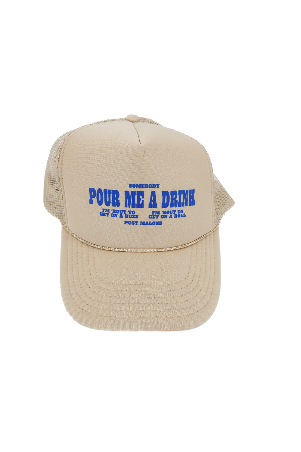 post malone trucker hat