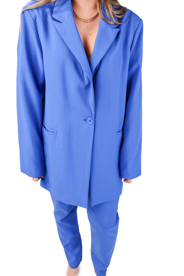 missguided blue blazer set NWT (8T)
