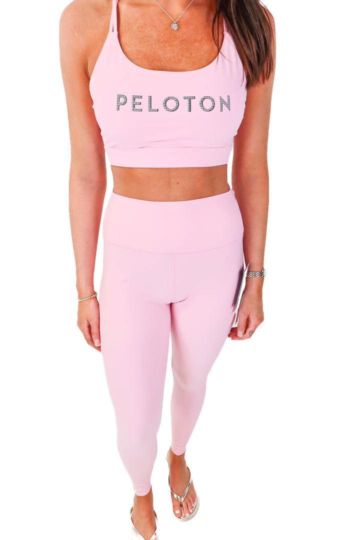peloton pink active set NWT (m; retails $150)